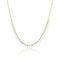 Dangle Link Diamond Necklace 1.3ctw - 1