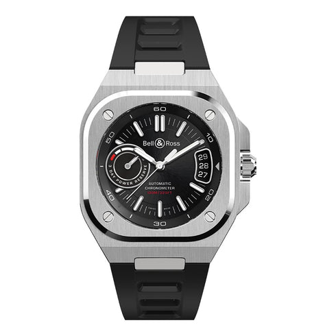 BR-X5 Black Steel 41mm Watch - 1