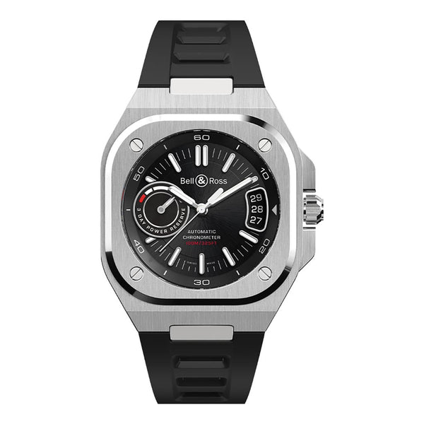 BR-X5 Black Steel 41mm Watch - 1