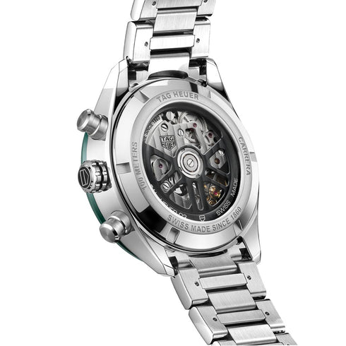 Carrera Chronograph 44mm Steel Watch - 2