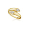 Bypass Pear Diamond Ring - 1