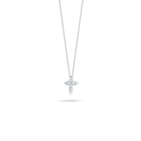 Cross Pendant With Diamonds - 1