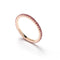Eternity Pink Sapphire Eternity Ring - 1