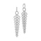 Fancy Pave Drop Diamond Earrings - 1