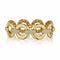 Yellow Gold Link With 2.48Ct Diamonds Bracelet - 1