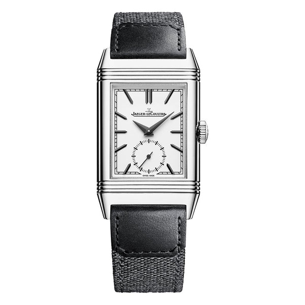 Reverso Tribute Silver Monoface Small Seconds Watch - 1