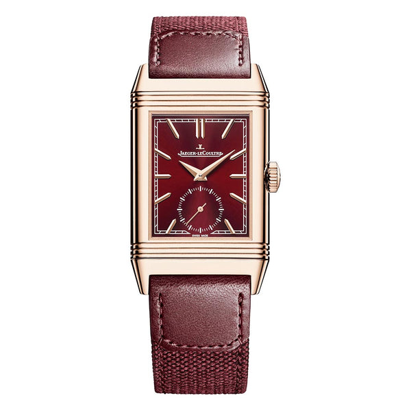 Reverso Tribute Red Monoface Small Seconds Watch - 1