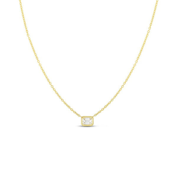 Diamonds By The Inch Emerald Cut Necklace - 1