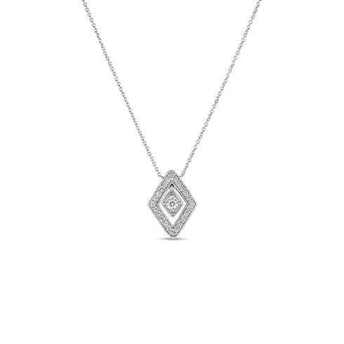 Diamante Small Diamond Necklace - 1