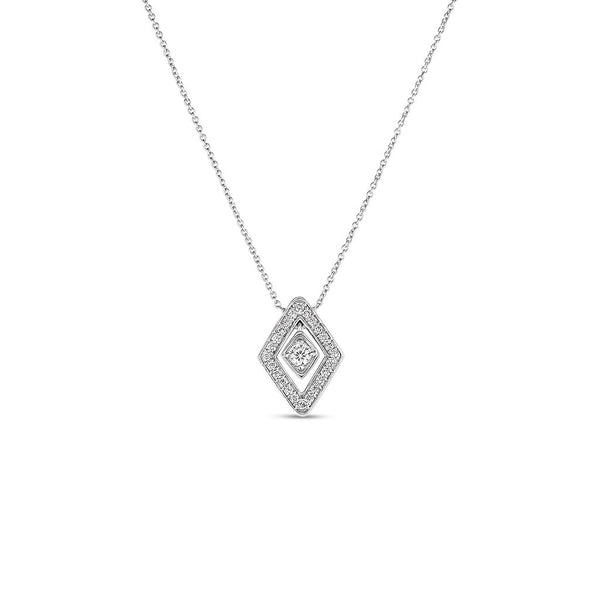 Diamante Small Diamond Necklace - 1