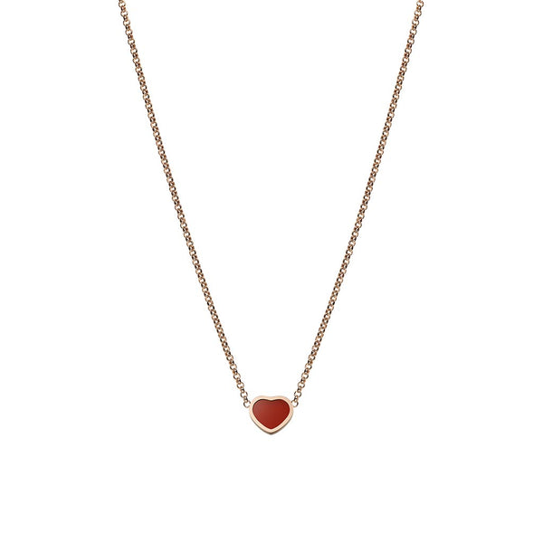 My Happy Hearts Heart Carnelian Pendant - 1