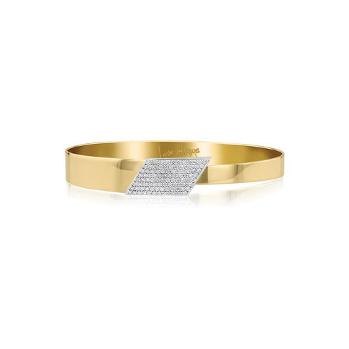 Graduated Angle Love Always Bangle - 1