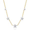 Graduated Five Star Infinity Necklace - 1