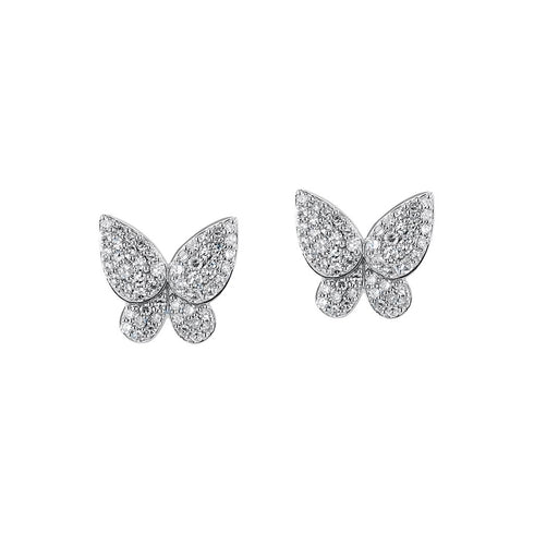 Petite Butterfly Studs Earrings - 1