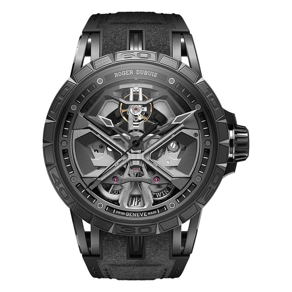 Excalibur Spider Monobalancier Huracan Titanium 45mm Watch - 1
