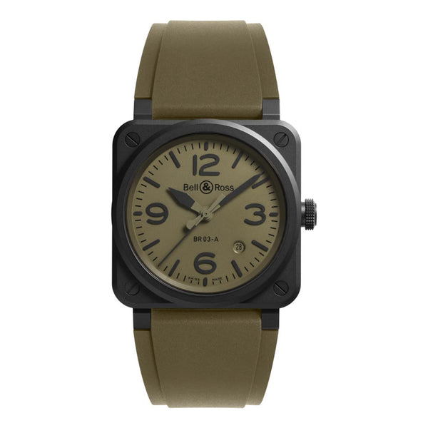 BR 03 Military Ceramic 41mm Watch - 1