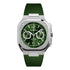 BR 05 Chrono Green Steel 42mm Watch - 1