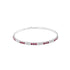Ruby & Diamond Flexible Bangle - 1