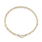 Clive Gold Chain Choker With Diamond Necklace - 1