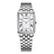 Toccata Mens Classic Rectangular Stainless Steel Watch 37x29mm Watch - 1