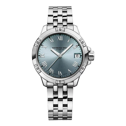 Tango Classic Ladies Quartz Blue Dial Steel Date Watch 30mm Watch - 1