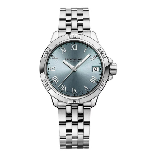Tango Classic Ladies Quartz Blue Dial Steel Date Watch 30mm Watch - 1