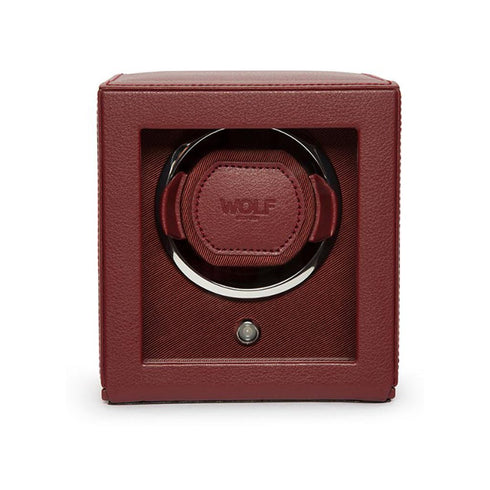 Cub Single Watch Winder With Red Cover - 1