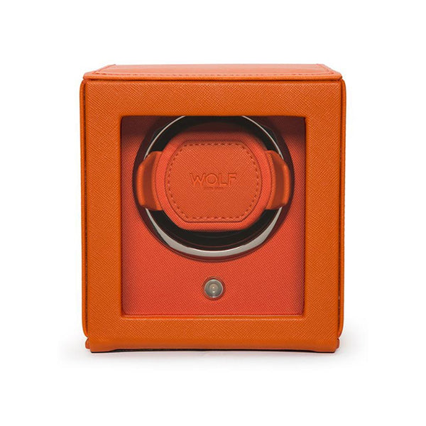 Cub Single Watch Winder With Orange Cover - 1