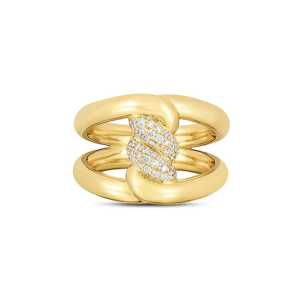 Cialoma Diamond Single Knot Ring - 1