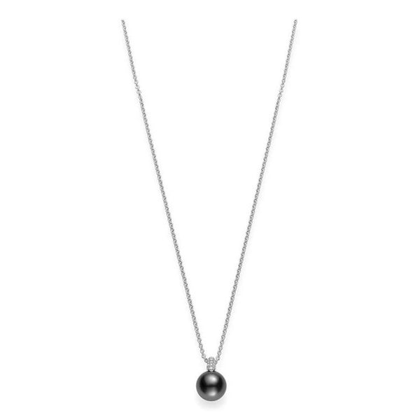 Classic Pendant with Black South Sea Pearls - 1