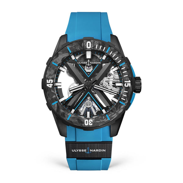 Diver X Skeleton 44mm PVD Titanium Watch - 1