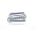 Iris Blue Sapphire and Aquamarine Fashion Ring - 1
