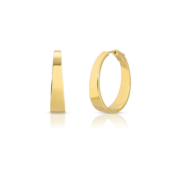 Large Meryl Hoops Earrings - 1