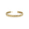 Gold Zipper Bracelet - 1