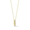 Saxon Gold All Diamond Pave Link Necklace - 1