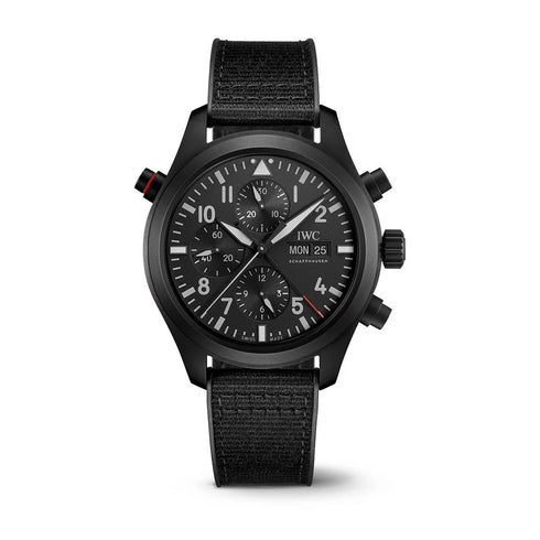 Big Pilot's Double Chronograph Top Gun Ceratanium Watch - 1
