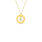 Shiny Mini O Diamond Pendant - 1