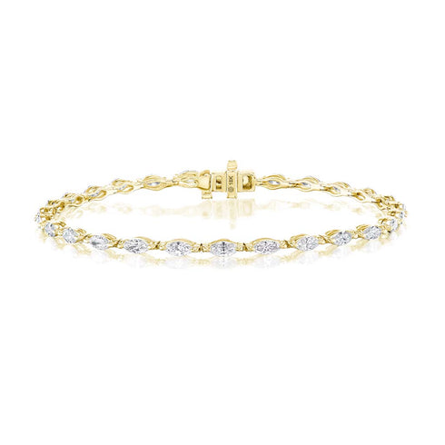 Marquise Diamond Bracelet - 1