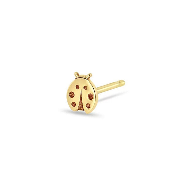 Itty Bitty Ladybug Stud - 1