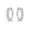 Huggie 0.5in Diamond Earrings 0.8ctw - 1