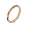 Rainbow Sapphire And Diamond Eternity Ring - 1