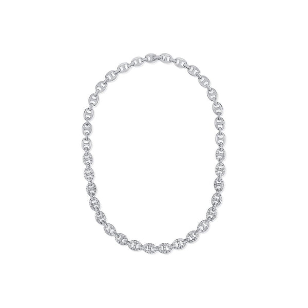 Pave Mariner Diamond Necklace - 1