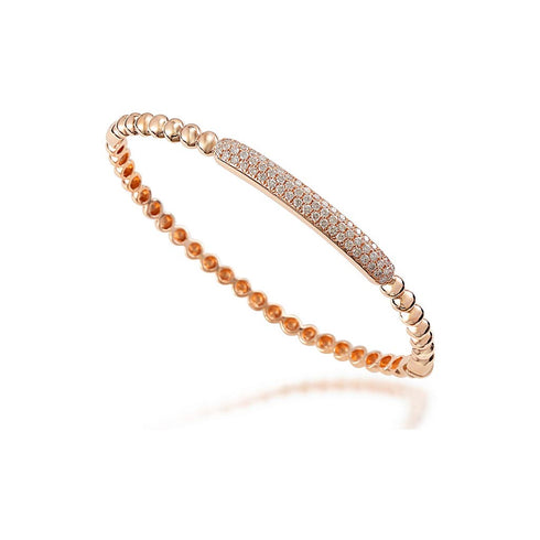 Diamond Beaded Bangle - 1