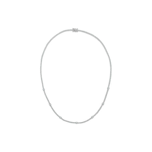 Diamond Tennis Necklace - 1