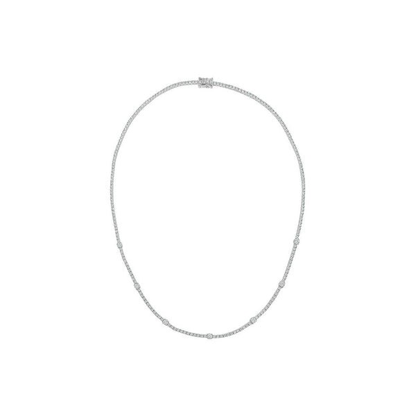 Diamond Tennis Necklace - 1