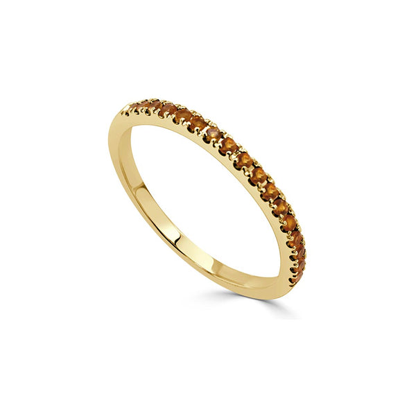 Citrine Birthstone Stackable Ring - 1