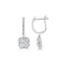 Diamond Dangle Earrings - 1