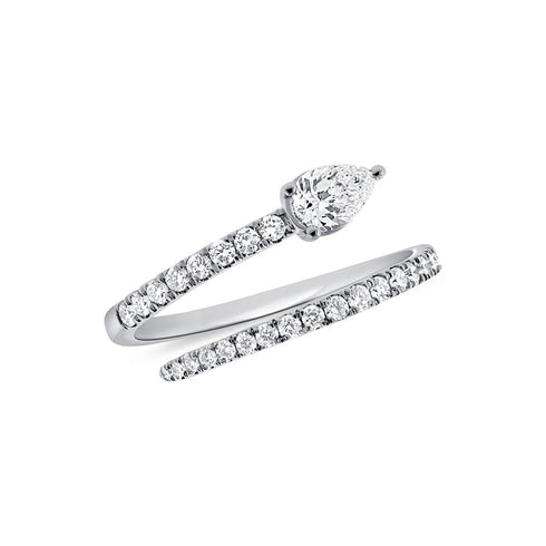 Diamond Wrap Ring - 1