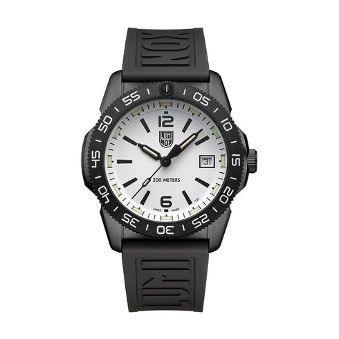 Pacific Diver Ripple Dive Black Rubber Watch - 1