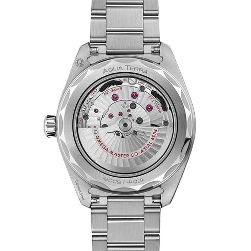 Seamaster Aqua Terra Steel On Steel Green Dial Watch - 2